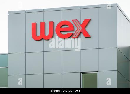 WEX Global Hauptsitz in Portland, Maine Stockfoto