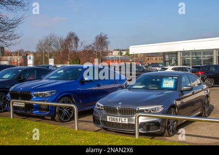 2020 BMW 530D M Sport Auto, Limousine Diesel 2993 cm3 BMW neue gebrauchte und zugelassene Fahrzeuge beim AUTOHÄNDLER BOWKER in Preston, Großbritannien Stockfoto