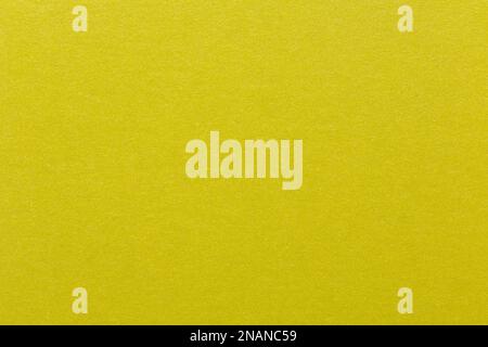 Farbpapier, gelbes Papier, gelbe Papierstruktur, gelber Papierhintergrund. Hochwertige Textur in extrem hoher Auflösung. Stockfoto