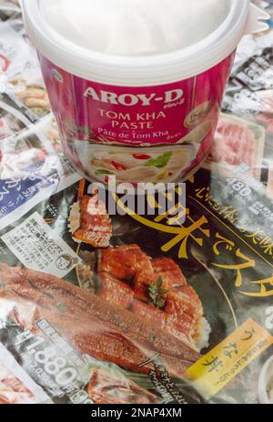 AROY-D Tom Kha Paste. Stockfoto