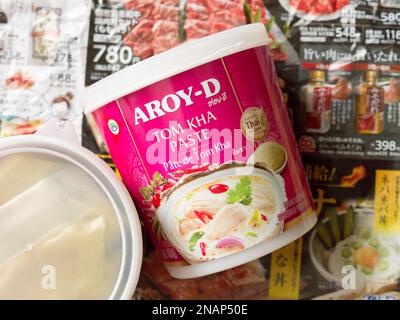 AROY-D Tom Kha Paste. Stockfoto