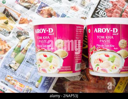 AROY-D Tom Kha Paste. Stockfoto