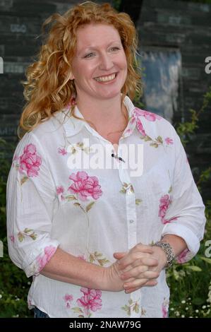 Charlie Dimmock. RHS Chelsea Flower Show, Royal Hospital, London. UK Stockfoto