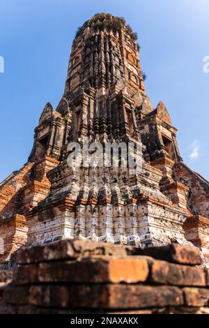 Wat Chai Watthanaram in Ayutthaya (Thailand) Stockfoto