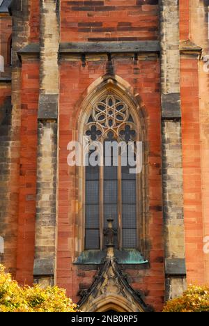 Kirche St. Lawrence, Kostel sv. Vavřince, Stadt Vrchlabí, Bezirk Trutnov, Region Hradec Králové, Tschechische Republik, Europa Stockfoto