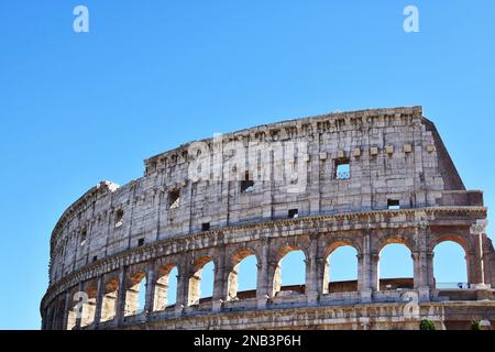 Kolosseum in Rom, Italien. Herrliche Architektur von Rom. Außenansicht des kolosseums in Rom Stockfoto