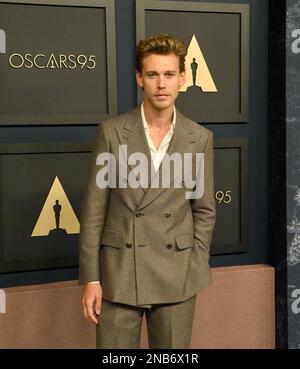 Beverly Hills, Usa. 13. Februar 2023. Austin Butler nimmt am Montag, den 13. Februar 2023, am 95. Jährlichen Mittagessen der Oscars-Nominierten im Beverly Hilton in Beverly Hills, Kalifornien Teil. Foto: Jim Ruymen/UPI Credit: UPI/Alamy Live News Stockfoto