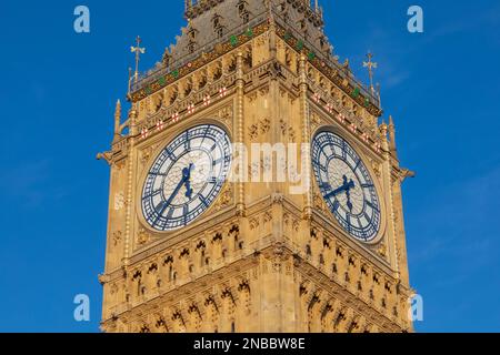 England, London, Westminster, Big Ben Stockfoto