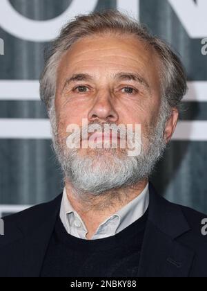 Culver City, Usa. 13. Februar 2023. CULVER CITY, LOS ANGELES, KALIFORNIEN, USA - FEBRUAR 13: Der österreichisch-deutsche Schauspieler Christoph Waltz trifft am 13. Februar 2023 auf der Los Angeles Premiere von Amazon Prime Video „The Consultant“ Staffel 1 im Culver Theater in Culver City, Los Angeles, Kalifornien, USA ein. (Foto: Xavier Collin/Image Press Agency) Kredit: Image Press Agency/Alamy Live News Stockfoto