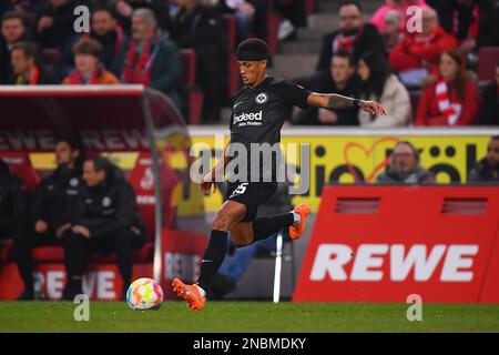 KÖLN, DEUTSCHLAND - 12.02.23: Tuta. Das Spiel von 1. Bundesliga 1. FC Köln gegen Eintracht Frankfurt im Rhein Energie Stadion Stockfoto