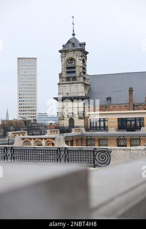 Brüssel, Bruxelles, Brussel, offiziell ist die Region Brüssel-Hauptstadt eine Region Belgiens, die sich aus 19 Gemeinden zusammensetzt Stockfoto