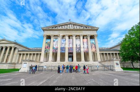 Budapest, Ungarn. Museum der Schönen Künste neben dem Heldenplatz Stockfoto