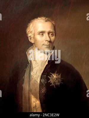 Pierre-Simon Marquis de Laplace, 1749-1827, französischer Physiker, Astronom und Mathematiker, digital verändert Stockfoto