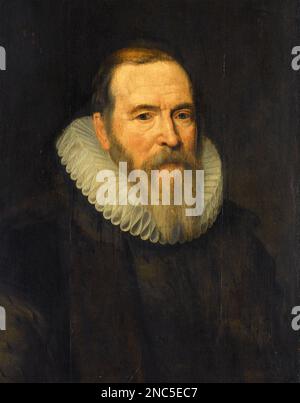 JOHAN van OLDENBARNEVELT (1547-1619) niederländischer Staatsmann und Gründer der Dutch East India Company Stockfoto