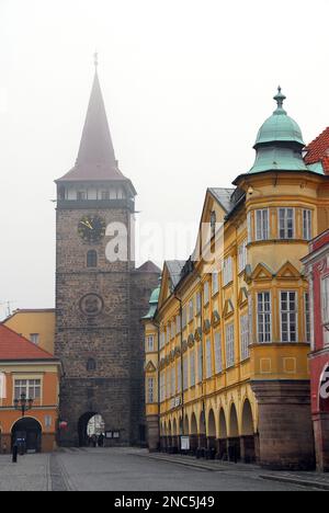 Stadt Jičín, Region Hradec Králové, Tschechische Republik, Europa Stockfoto