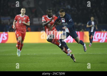 Paris, Frankreich, 14. Februar 2023, Julien Mattia / Le Pictorium - PSG - Bayern München - 14 16/2/2023 - Frankreich / Ile-de-France (Region) / Paris - Neymar Jr während des Spiels der Champions League 2023 zwischen PSG und Bayern München im Parc des Princes in Paris am 14. Februar 2023 Stockfoto