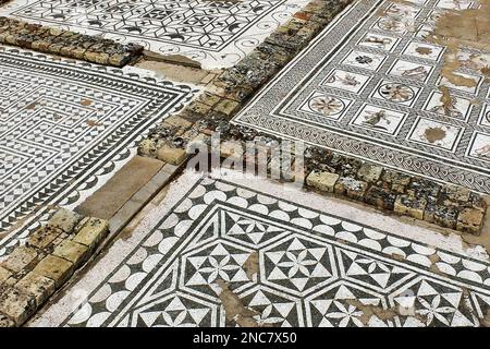 Italica (Sevilla) war die erste römische Kolonie in Spanien, gegründet von Scipio Africanus und war der Geburtsort von zwei Kaisern, Trajan und Hadrian Stockfoto