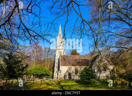 Kirche der Heiligen Unschuldigen, hoher Buche, Epping Forest, Essex Stockfoto