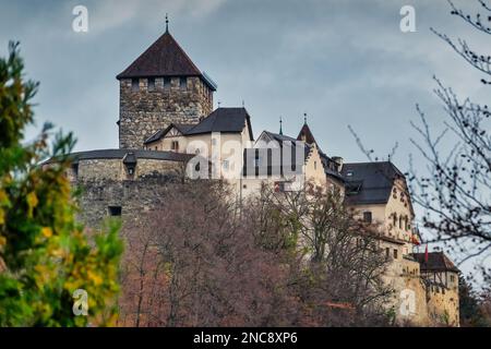 Schloss Vaduz in Vaduz, Liechtenstein. Stockfoto