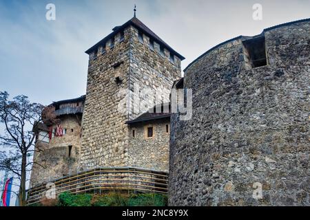 Schloss Vaduz in Vaduz, Liechtenstein. Stockfoto