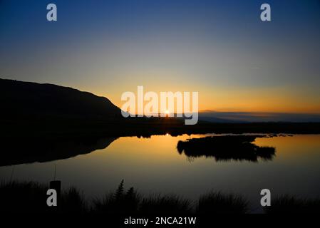 RSPB Loch Leven Perth und Kinross Stockfoto