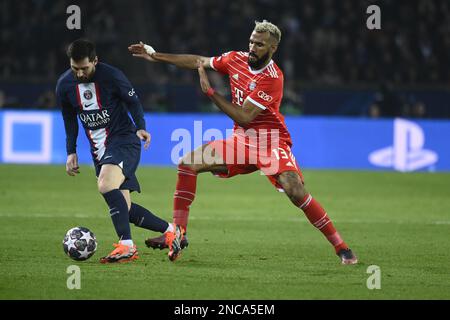 Paris, Frankreich, 14. Februar 2023, Julien Mattia / Le Pictorium - PSG - Bayern München - 14 16/2/2023 - Frankreich / Ile-de-France (Region) / Paris - Lionel Messi während des Spiels der Champions League 2023 zwischen PSG und Bayern München im Parc des Princes in Paris am 14. Februar 2023 Stockfoto