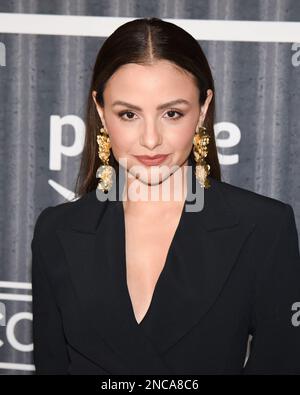 13. Februar 2023, Culver City, Kalifornien, Usa: Aimee Carrero. Nimmt an Prime Video's The Consultant Premiere Teil. (Kreditbild: © Billy Bennight/ZUMA Press Wire) NUR REDAKTIONELLE VERWENDUNG! Nicht für den kommerziellen GEBRAUCH! Stockfoto