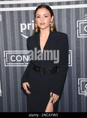 13. Februar 2023, Culver City, Kalifornien, USA: AIMEE CARRERO nimmt an Prime Video's The Consultant Premiere Teil. (Kreditbild: © Billy Bennight/ZUMA Press Wire) NUR REDAKTIONELLE VERWENDUNG! Nicht für den kommerziellen GEBRAUCH! Stockfoto