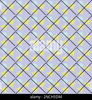 Hintergrundmuster Texturtapete nahtlose Textilien Abstraktes Vektordesign Illustration Stoffdruck Stock Vektor