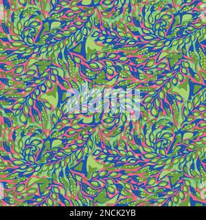 Hintergrundmuster Texturtapete nahtlose Textilien Abstraktes Vektordesign Illustration Stoffdruck Stock Vektor