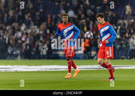 (C) Denis TRASFI / MAXPPP - à Boulogne-Billancourt au Parc des Princes le 14-02-2023 - UEFA Ligue des Champions, 8ème de finale aller - Paris Saint Ge Stockfoto