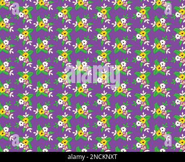 Hintergrundmuster Texturtapete nahtlose Textilien Abstraktes Vektordesign Illustration Stoffdruck Stock Vektor