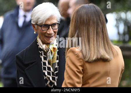 Silvana Sciarra&#XA;Richterin am Verfassungsgericht der Italienischen Republik anlässlich der Begehung des 94. Jahrestags der Lateranpakte und Stockfoto