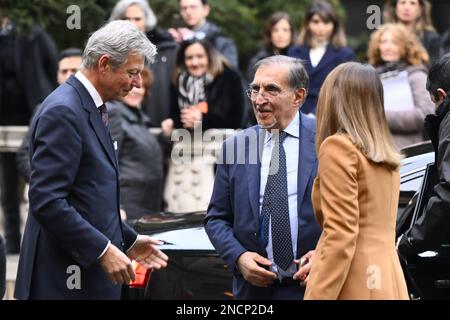 Ignazio La Russa
Präsident des Senats der Italienischen Republikaner anlässlich der Feierlichkeiten zum 94. Jahrestag der Lateranpakte und der 39. Stockfoto