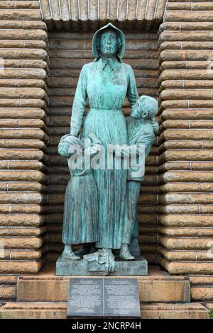 das afrikanische Denkmal von Voortrekker in Pretoria in Südafrika Stockfoto