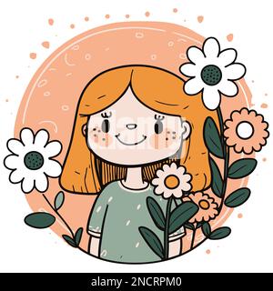 Happy Woman Day 8. märz Vector mom Gruß Stock Vektor