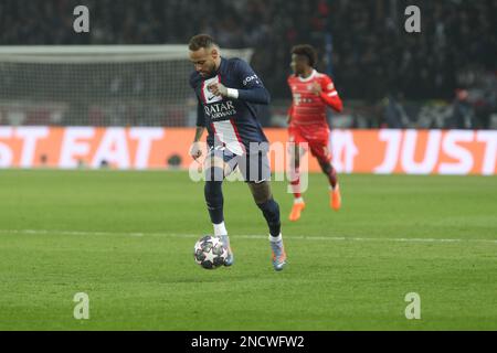 Paris, Stade de France, 14/02/2023, PARIS, Frankreich. , . 10. NEYMARFOOTBALL, UEFA CHAMPIONS LEAGUE, PSG, Paris Saint Germain gegen FC Bayern Muenchen am Dienstag 14. Februar in Paris im Stade de France, Ergebnis 0:1, (Foto: © Arthur THILL/ATPimages) (THILL Arthur/ATP/SPP) Guthaben: SPP Sport Press Photo. Alamy Live News Stockfoto