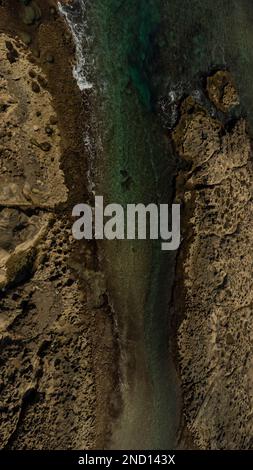 Unglaubliche Farben und Formen, die von der Natur geschaffen wurden Stockfoto