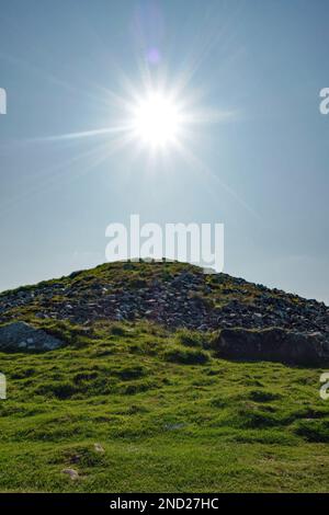 Lough Crews Ancient Passage Tombs, Grafschaft Meath, Irland Stockfoto