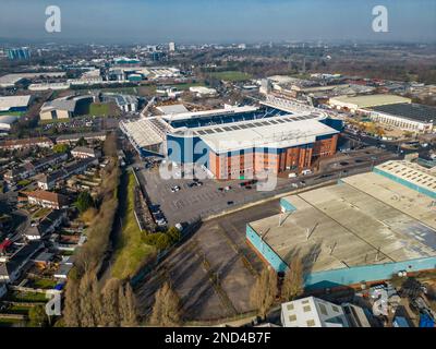 Die Heimat des West Brom Football Club, der Hawthorns Aerial Drohne Birds Eye View Stockfoto