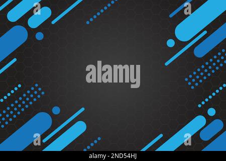 Abstrakter geometrischer Hintergrund für Formen. Stock Vektor