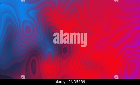 Abstrakter Hintergrund in Rot und Marineblau. Trendiges Muster für Textilien und Innenausstattung. Nahtloses abstraktes Marmormuster. Stockfoto