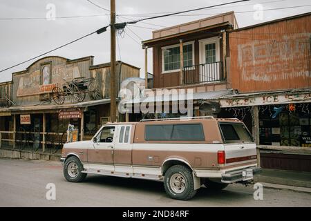 Ein alter Ford-Truck, Oatman, Arizona Stockfoto