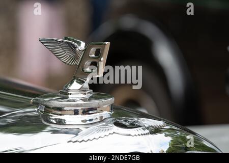 Bentley-Zeichen. Stockfoto