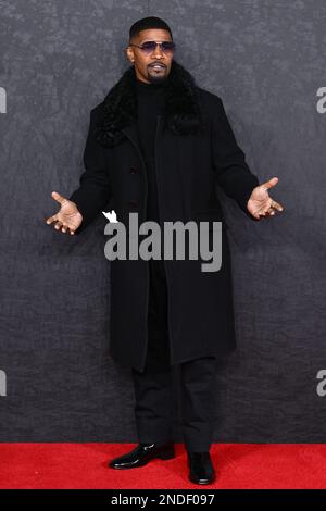 London, Großbritannien. 15. Februar 2023. 15. Februar 2023, London, Großbritannien. Jamie Foxx kommt zur europäischen Premiere von Creed III, Cineworld, Leicester Square, London. Kredit: Doug Peters/Alamy Live News Stockfoto