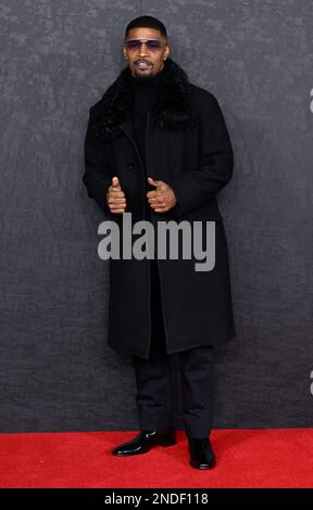 London, Großbritannien. 15. Februar 2023. 15. Februar 2023, London, Großbritannien. Jamie Foxx kommt zur europäischen Premiere von Creed III, Cineworld, Leicester Square, London. Kredit: Doug Peters/Alamy Live News Stockfoto