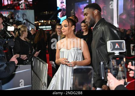 London, Großbritannien. 15. Februar 2023Tessa Thompson nimmt an der Warner Bros The European Premiere of CREED III, Cineworld Leicester Square, London, UK Teil. - Foto: 15. Februar 2023. Kredit: Siehe Li/Picture Capital/Alamy Live News Stockfoto