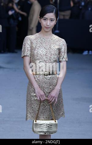 New York, New York, USA. 15. Februar 2023. Yuina ist bei der Michael Kors Herbst Winter 2023 Fashion Show, Highline Stages, New York, NY, 15. Februar 2023 anwesend. Kredit: Kristin Callahan/Everett Collection/Alamy Live News Stockfoto