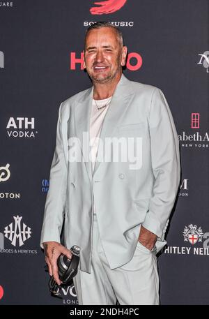 London, Großbritannien. 11. Februar 2023. DJ Fat Tony nahm an der Afterparty 2023 der Sony Music Briten im Nobu Hotel in London Teil. (Foto: Brett Cove/SOPA Images/Sipa USA) Guthaben: SIPA USA/Alamy Live News Stockfoto