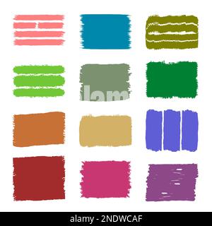 Pinselstriche, Urban Background.Texture Vector.Dust Overlay Distress Grain Stock Vektor